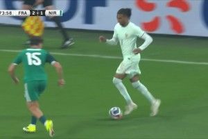 友谊赛-法国3-1北爱尔兰 奥利塞戴帽姆巴佩失良机+进球被吹