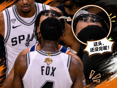 “大头”真不白叫🤣福克斯都快亲上了 布伦森脑袋还在强势外溢