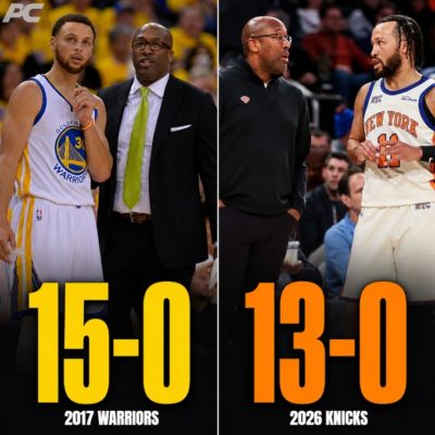 历史前二都有我！面包17年带勇士季后赛11连胜 今年尼克斯13连胜