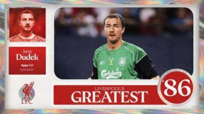 利物浦传奇TOP100第86名：杜德克——伊斯坦布尔奇迹的守护者