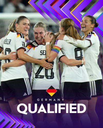 女足世预赛德国2-0击败挪威，提前一轮晋级女足世界杯