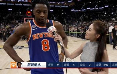 阿努诺比：末节防守对手打出节奏 我们坚持既定打法并投进关键球