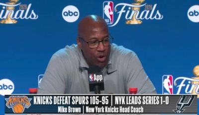 【完整版】迈克·布朗：我向裁判道歉了&我不应抱怨 布伦森是MVP