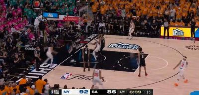 第四节的神来了！布伦森逛花园上篮再中 个人轰出8-0！