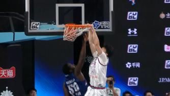 🏀冠军赛-上海交大险胜卫冕冠军政治大学成功登顶 陈天灿14+6+5
