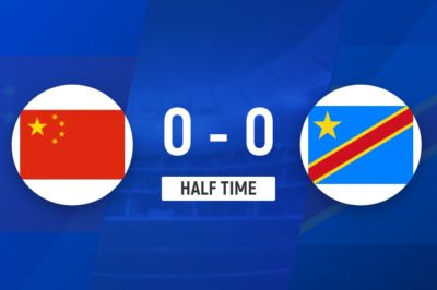 半场-U19国足暂0-0民主刚果U23 U19国足0射门双方半场0射正