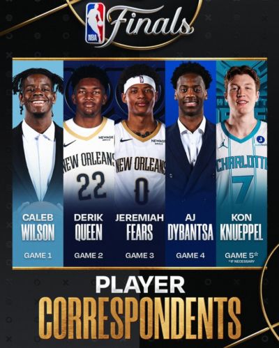 NBA公布总决“球员记者团”名单：状元大热迪班萨、克尼佩尔在列