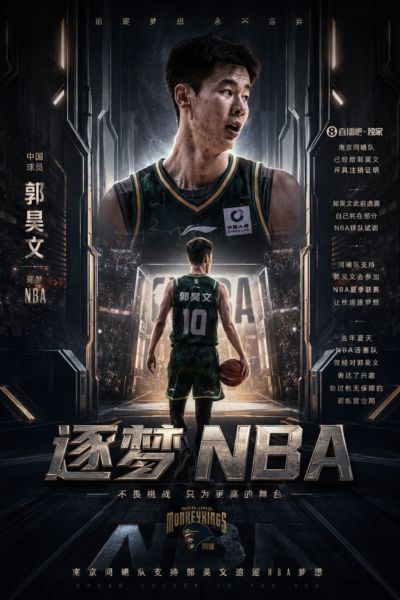 ：同曦已给郭昊文开具注销证明 支持他打NBA夏季联赛