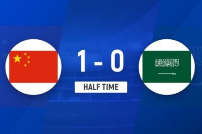 半场-U19国足暂1-0沙特U21 张家鸣1V3单挑防线造乌龙