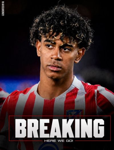 一次三个！马竞官方连晒亚马尔、佩德里、拉菲HWG图 回击转会传闻