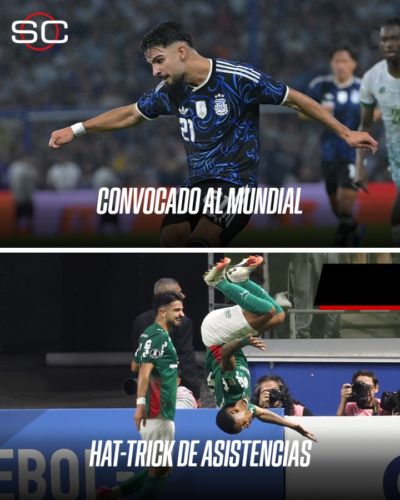 斯帅好眼光！190阿根廷前锋洛佩斯入选世界杯，今日半场助攻戴帽
