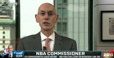萧华谈目前NBA成功之处：不分市场大小机会均等 比赛本身就是答案