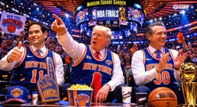 首位出席NBA总决赛的现任总统？特朗普：我打算挑一场总决赛去看