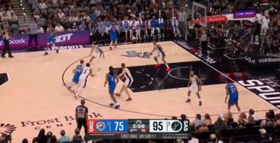 马刺三大神兽之一上场了！35岁的奥利尼克练兵时间披挂上阵！