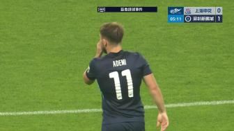结束5轮不胜！新鹏城2-1申花 阿代米破门拉唐点射 申花6轮不胜