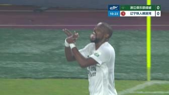 2连胜！铁人5-0狂胜浙江 姆本扎戴帽2场5球热菲尼奥破门