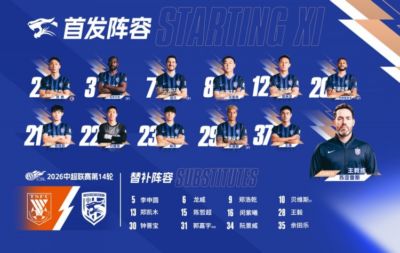 💙武汉三镇今日阵容 💪并肩为武汉而战 ​​​