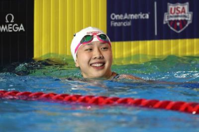 唐钱婷夺得泛太平洋游泳锦标赛女子50米蛙泳冠军