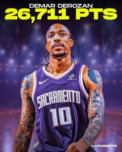 现役非MVP球员生涯得分TOP5：德罗赞26711分第1 利拉德第2欧文第5