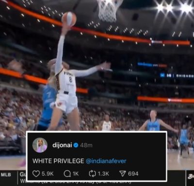 😅WNBA黑人球员暴击白人脑袋 被驱逐后发文:白人有特权!