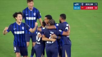 海港9分钟3球3-2逆转三镇 安佩姆双响魏震破门 三镇仍处降级区
