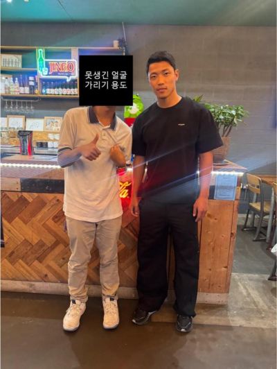 黄喜灿在伯明翰一家韩餐馆用餐后，为餐厅所有食客买了单