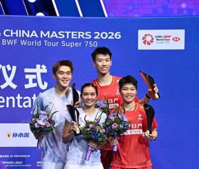 中国大师赛：国羽1金2银收官！凤凰组合混双封王，黄东萍创造历史