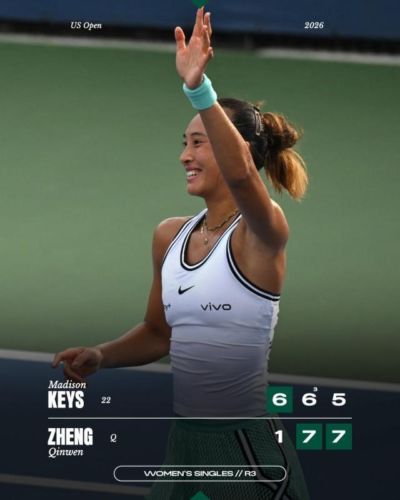 史诗逆转！郑钦文决胜盘0-5之后连赢七局战胜凯斯