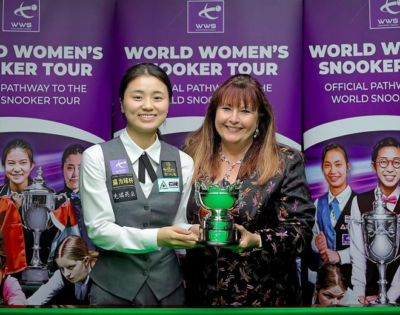 斯诺克男女世界第1都是中国人！23岁白雨露实现英锦赛3连冠 16杆破百