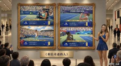 奇迹女王！郑钦文连续2盘0-5连赢7局逆转 概率仅为1678万分之一