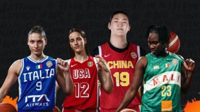 FIBA官方点击量排行：张子宇韩旭领跑，美国三将在列