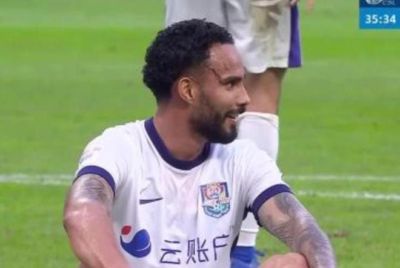津媒：截至昨天谢蒂内仍在进行单独训练，没参与津门虎队合练