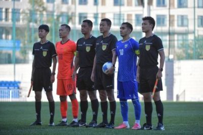 国足亚运队热身赛2-0乌兹别克U23，吴曦、张玉宁出战
