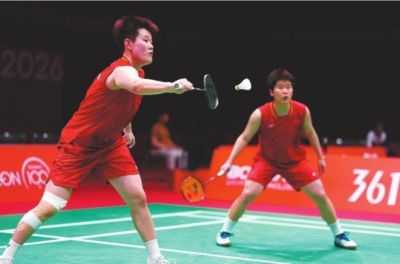 羽毛球女双:刘圣书/谭宁晋级