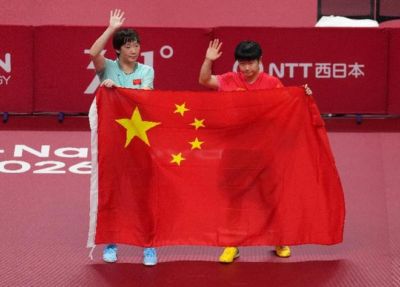 时隔八载再度封后！王曼昱力克孙颖莎收获亚运乒乓球女单金牌