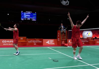 亚运会｜羽毛球——刘圣书/谭宁晋级女双决赛