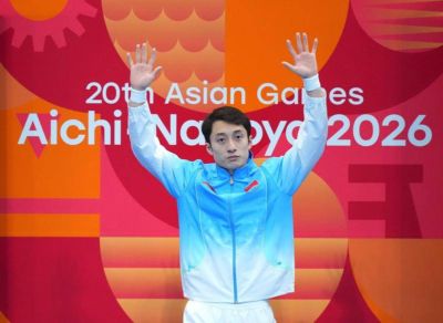 4.05分险胜！练俊杰男子十米台夺冠 中国跳水队亚运第100金